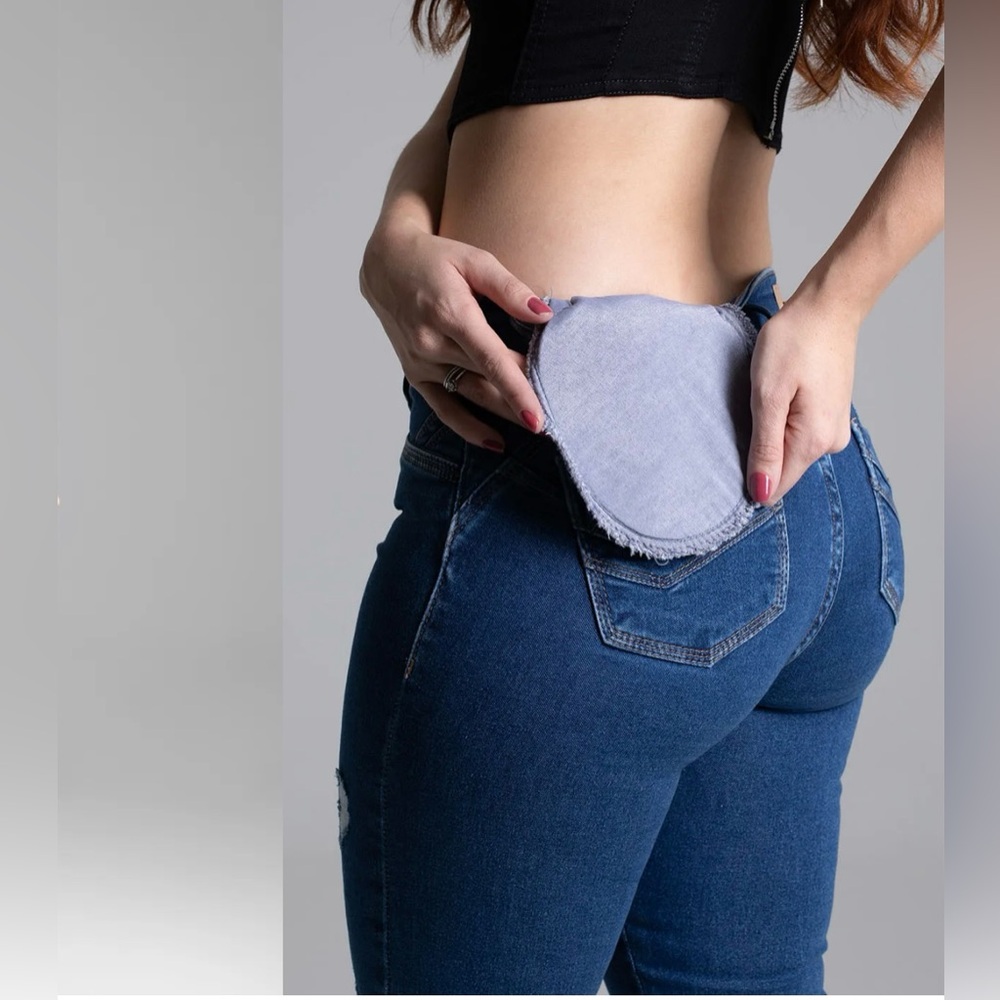 Sawary jeans- WOMEN'S BUTT ENHANCEMENT JEAN WITH PADS